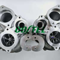 Turbo53039700531 Tahap 2 800hp Turbocharger 1 pasang Upgrade untuk Audi RS5 RS4 A7 A6 S6 S7 Porsche Cheyenne 2.9L