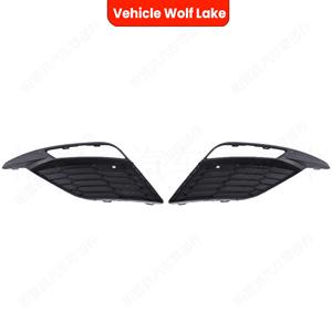 Marcos de luces antiniebla para Seat Leon 2017-2020, molduras de ABS para la cubierta del parachoques delantero, lado izquierdo y derecho - Product Image 2