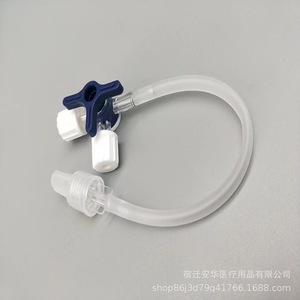 Three-Way Stopcock With Extension Tube 10Cm Sterile For Veterinary Use Cat Dog - Product Image 2