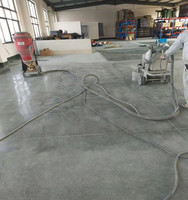 Meuleuse de sol manuelle ASL750-T9 en béton avec aspirateur de fabrication shanghai