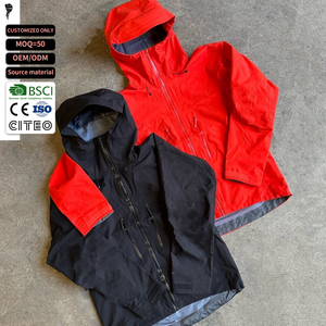 Custom Unisex Waterproof Breathing Hard Shell Rain <b>Jacket</b> Winter Autumn Spring Zipper Closure Windbreaker <b>Jacket</b> - Product Image 1