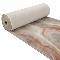 Tapis de mosquée sur mesure, fabriqué à la machine, en nylon Axminster à poils longs, moquette mur à mur pour salles de prière, OEM