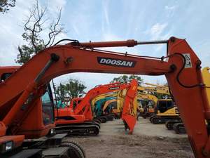 Mini-pelle hydraulique à roues Doosan Dh150w-7 d'occasion 6 tonnes Corée d'origine Excavateurs d'occasion nouveauté - Product Image 2