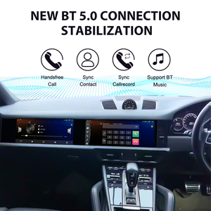 High Quality and Luxury double 12.3 Inch Co-Pilot Screen for Porsche Cayenne 2018-2023 Car Auto Stereo GPS Multimedia <strong>Player</strong> - Product Image 4