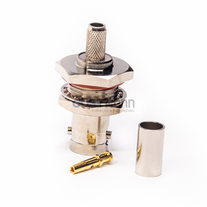 Conector <span class=keywords><strong>BNC</strong></span> resistente a la intemperie impermeable de mamparo de conector recto de 50ohm - Product Image 5