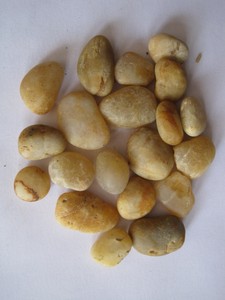 Unpolished Black <strong>River</strong> Pebble Landscape <strong>Stone</strong> by Refine <strong>Stone</strong> Natural Round Cobble <strong>Polished</strong> Finish - Product Image 4