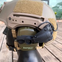 Adaptateur de rail de casque tactique TS TAC-SKY pour casque Wendy 2.0 3.0 Compatible avec le cache-oreilles de tir sportif Howard Leigh Impact