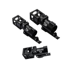 RJXHOBBY 25/30/40mm Horizontal Fittings Carbon Tube <b>Clamp</b> Fixers <b>Quick</b> Release Connectors for Multirotor Drone Arms - Product Image 1