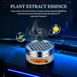 Diffuseur d'air Aikun moderne en métal massif, parfum Oud et lavande, design portable, évaporation naturelle, parfum longue durée 60 jours - Product Image 4