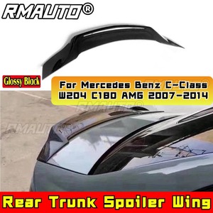 For Mercedes Benz C-Class W204 C180 AMG 2007-2014 Rear Roof Wing Spoiler Rear <b>Trunk</b> Spoiler Wing Body Kit Car Accessories - Product Image 2