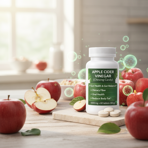 Mitos Flex Comprimés à croquer au vinaigre de cidre de pomme pour adultes, Probiotiques, Durée de conservation de 24 mois, pour la santé intestinale et la gestion du poids, OEM/ODM - Product Image 3