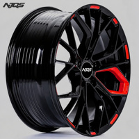 Velg Kustom NJQS Laris Manis Ukuran 18 19 20 21 22 23 24, Cocok untuk Mobil Penumpang Audi, BMW, Benz, Zeekr, Roda Tempa