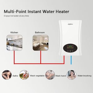 เครื่องทำน้ำอุ่นไฟฟ้าสำเร็จรูปสำหรับบ้านห้องน้ำ8000W-13000W - Product Image 2