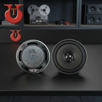 Haut-parleur UTL à bord en caoutchouc 77 mm argenté, basses profondes, 3W/5W