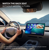 Adaptateur CarPlay portable Ottocast Cabin Care, compatible avec les enfants, avec Bluetooth et USB pour la sécurité des enfants à l'arrière, garantie 1 an