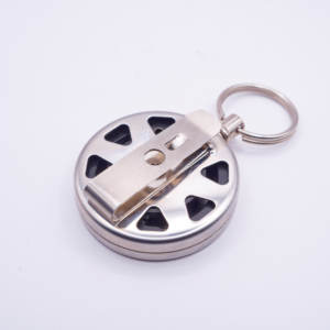 Porte-badge robuste en acier inoxydable 304 de 53 pouces, haute performance, léger (60g), pour la plongée et les sports nautiques - Product Image 6