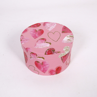 Ensemble de 10 coffrets cadeaux d'emballage pour bouquet de mariée de mariage moderne Design de fleur de rose personnalisé avec laminage mat de feuille d'or