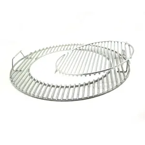 Customized Round Shape 304 Stainless Steel BBQ Grill Wire Mesh Barbecue Cooking Grate