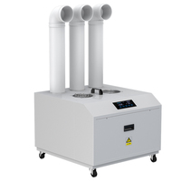 Humidificateur ultrasonique industriel électrique 30KG/H avec système de contrôle entièrement intelligent et anti-débordement automatique pour chambres de culture/mushrooms