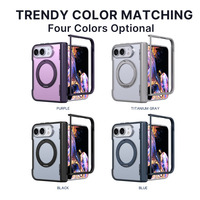 Funda Magnética de Lujo para Teléfono con Protección de 360 Grados °   Soporte de Anillo Giratorio con Cubierta de Bisagra Automática y Protección Total Antigolpes para iPhone 18 Fold Wide Ultra