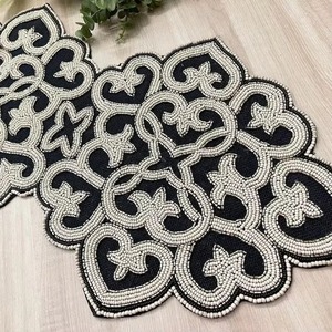 Indian Exporter Table <b>Runner</b> with Decorative Embroidery for Home Dining Hotel Restaurant and Event Available At Wholesale Price - Product Image 3