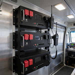 แบตเตอรี่ลิเธียมไอออนคุณภาพสูงแบบแร็ค Lifepo4 ความจุ 15 กิโลวัตต์ชั่วโมง 51.2 โวลต์ 280 แอมป์ชั่วโมง พร้อมระบบปรับสมดุลอัตโนมัติ - Product Image 1