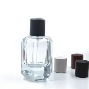 Ücretsiz örnek özel high end renkli bambu kapaklı 15mm ahşap kapaklar parfüm şişeleri