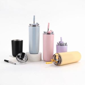 Food-grade Material Stainless Steel Drinking <b>Straw</b> Cup - Lightweight Water Cup That Is an Excellent Water Replenishment Device - Product Image 3