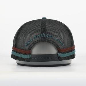 Gorra Trucker de Malla de 5 Paneles Personalizada para Hombre, con Parches Estampados a la Moda y Rayas, para Deportes de Alto Rendimiento y Actividades al Aire Libre, con Bordado 3D - Product Image 5