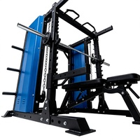 Machine Smith multifonctionnelle Zoshine avec rack à squats pour salle de sport à domicile, adaptée à tous les niveaux de fitness