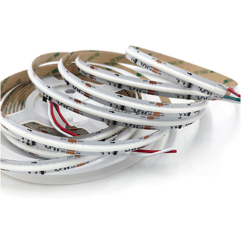 High Quality RGB RGBIC Colorful 12V 24V Pixel Addressable Cob Led Strip Lights