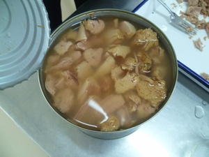 <span class=keywords><strong>Thon</strong></span> en conserve <span class=keywords><strong>de</strong></span> qualité supérieure, morceaux dans l'huile végétale, 185g, <span class=keywords><strong>thon</strong></span> skipjack à chair claire, pour salades et sandwichs - Product Image 3