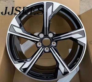 <span class=keywords><strong>Rueda</strong></span> <span class=keywords><strong>de</strong></span> Repuesto <span class=keywords><strong>de</strong></span> Ajuste Directo JJSEES 20x9 5x112 ET28 CB66.45 |   Disponible en Stock para Audi RS5 (Negro Mecanizado) - Product Image 4