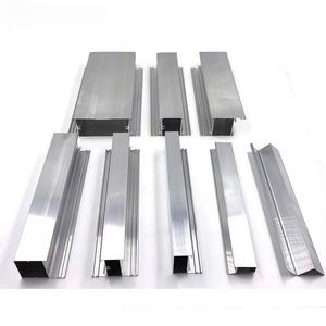 Profilés en alliage d'aluminium SUNTECH série 6000 pour fenêtres et portes coulissantes de style Ealex <span class=keywords><strong>Ted</strong></span>, couleur argent, marché éthiopien - Product Image 3