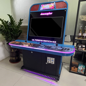 Joystick a due giocatori con scatola per videogiochi Arcade a gettoni costruzione in ferro per quattro giocatori 1 anno di garanzia in lingua inglese - Product Image 4