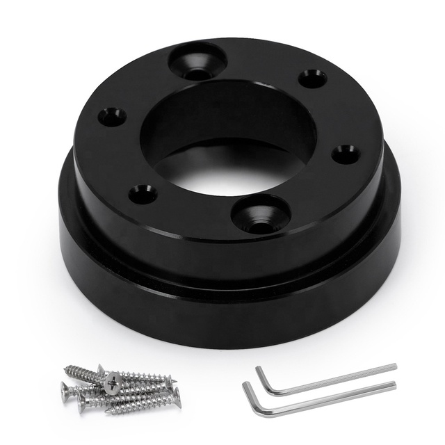 For Logitech G29 G920 G923 13/14inch Steering Wheel Adapter Plate 70mm PCD Racing Car Game Modification PQY-HUB05BK