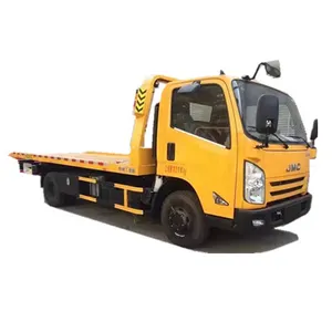 4MT truck body of lay flat flatbed tow truck 5mt car carrier truck 4x2 8mt light duty road rescue vehicle for sale