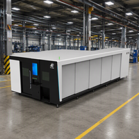 Machine de découpe laser à fibre CNC économique pour tôles et tubes, découpeuse laser de tôles et tubes métalliques à prix compétitif