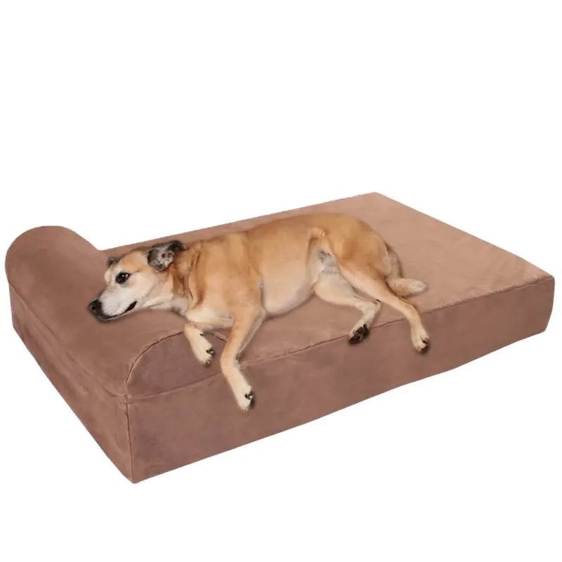 เตียงสุนัขเมมโมรี่โฟมโซฟาสำหรับสัตว์เลี้ยงที่นอนสุนัขแบบตลกซักได้กันน้ำ