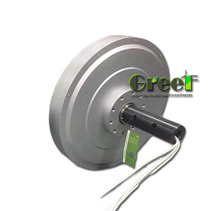 Generador de flujo axial de imanes de 10KW sin núcleo para tipo de rotor exterior eólico - Product Image 1