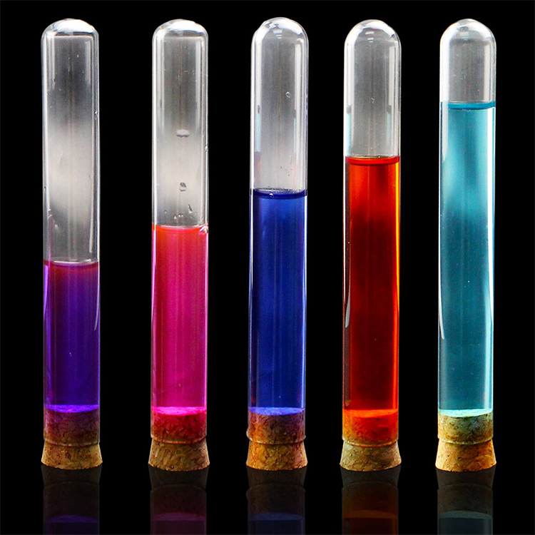 Стеклянная испытательная трубка с крышкой, 20x150 мм, под заказ