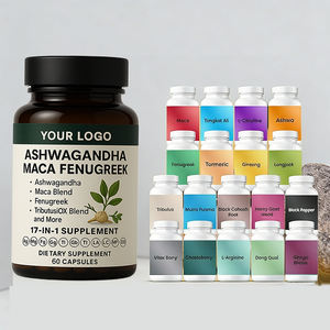 תערובת אש וגנדה ומקה פרטית 17 ב-1, כמוסות אורגניות וטבעוניות, מגבר אנרגיה, לוגו בהתאמה אישית, תוסף תזונה - Product Image 5