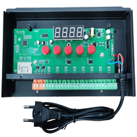 Controlador de Tiras LED RGB T8-1000AC, Programable, Direccionable, para Publicidad, con Tarjeta SD, Regulador de Intensidad