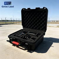 Detektor Drone Genggam Portabel Deteksi Sinyal Anti-Drone Pemindai RF Peralatan Sistem Keamanan UAV Kontrol Jarak Jauh 1.5-3KM