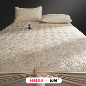 Mattress Protector 1.8m Breathable <b>Fitted</b> <b>Sheet</b> Adult Four Seasons Use - Product Image 3