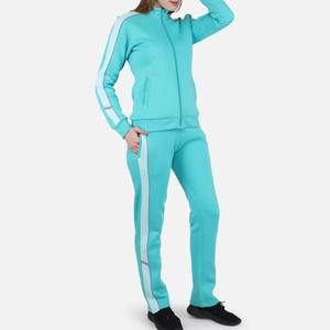Nouvel ensemble de survêtement décontracté en tricot personnalisé pour femmes, 2 pièces, sweat-shirt et pantalon de jogging, vêtements de sport pour femmes à bas prix - Product Image 5