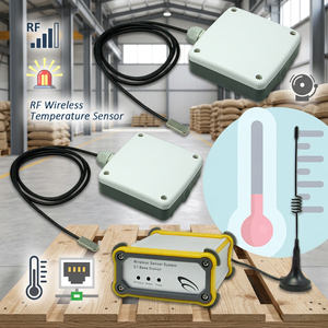 Alarma de temperatura para refrigerador, controlador de temperatura inalámbrico, 2 ETS - Product Image 1