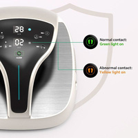 Masseur de pieds électrique chauffant avec boîtier ABS, 220V 400W, avec 1 minuterie de 30 minutes et lumière rouge et bleue pour la thérapie commerciale