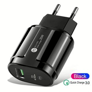 20W USB-<b>C</b> Charger PD 3.0 Fast Charging <b>Adapter</b> A+<b>C</b> Power <b>Adapter</b> US/EU/UK <b>Plug</b> <b>Type</b> <b>C</b> Mobile Phones - Product Image 3