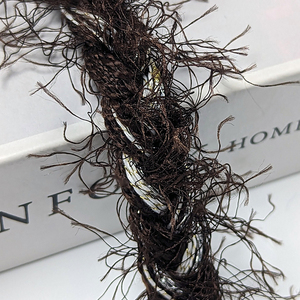 ริบบิ้นลายก้างปลาแบบเป็นมิตรต่อสิ่งแวดล้อมปี 2026 ขนาด <span class=keywords><strong>1</strong></span>.3 ซม. ทอมือจากโพลีเอสเตอร์/ผ้าฝ้าย พร้อมด้วยด้ายสีทองและสีเงินสำหรับตกแต่งเสื้อผ้า - Product Image 6